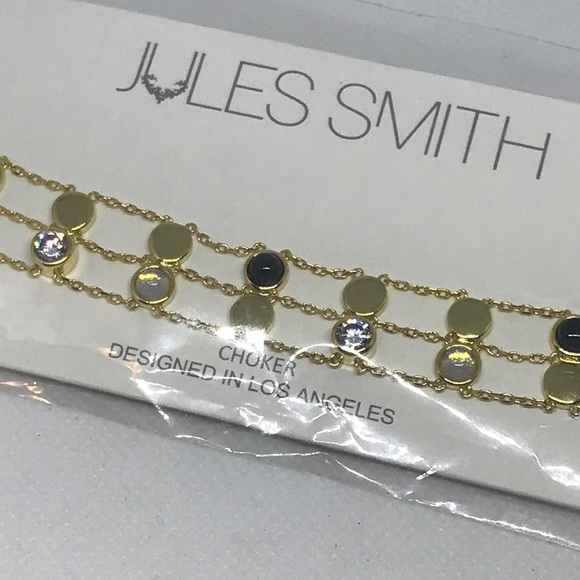 Jules Smith Multi-Tone Double Choker NEW - Picture 2 of 9